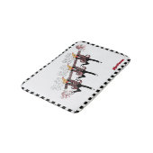 Tapis de bain de ch?ur de renne (Angle)