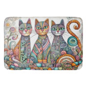 tapis de bain de chats apaisants (Devant)