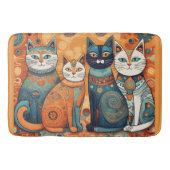 tapis de bain de chats apaisants (Devant)