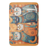 tapis de bain de chats apaisants (devant Vertical)