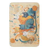 tapis de bain de chats apaisants (devant Vertical)