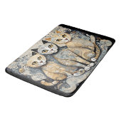 tapis de bain de chats apaisants (Angle)