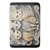 tapis de bain de chats apaisants (devant Vertical)
