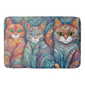 tapis de bain de chats apaisants (Devant)