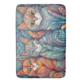 tapis de bain de chats apaisants (devant Vertical)