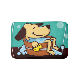 Tapis de bain de chienchien