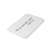 Tapis de bain "de citation de baignoire" (Angle)
