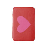 Tapis de bain de coeur de Saint-Valentin (Devant (Vertical))