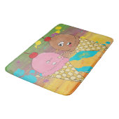 Tapis de bain de combat de crème glacée (Angle)