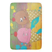 Tapis de bain de combat de crème glacée (devant Vertical)