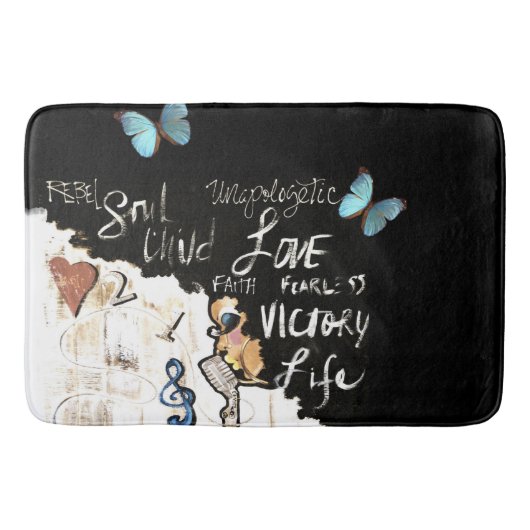 Tapis de bain de contrôle de la vie (Devant)