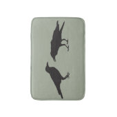 Tapis de bain de corneille (Devant (Vertical))