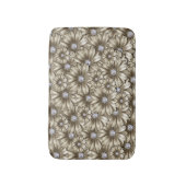 Tapis de bain de diamant Fleurs (Devant (Vertical))