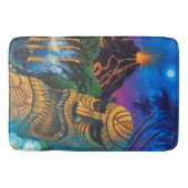 Tapis de bain de Dieu de Tiki (Devant)