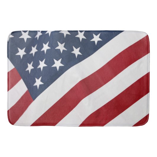 Tapis de bain de drapeau américain (Devant)