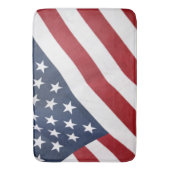Tapis de bain de drapeau américain (devant Vertical)