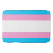 Tapis de bain de fierté trans : Embrasser toutes l (Devant)