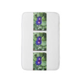 Tapis de bain de fleur de gloire de matin (Devant (Vertical))