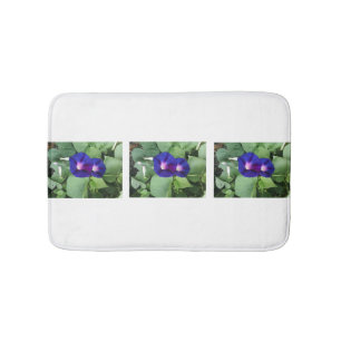 Tapis de bain de fleur de gloire de matin