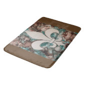 Tapis de bain de Fleur De Lis (Angle)