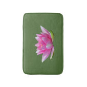 Tapis de bain de fleur de Lotus de nénuphar (Devant (Vertical))