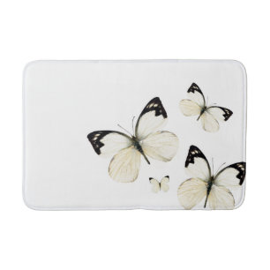 Tapis de bain de Flutterby albinos