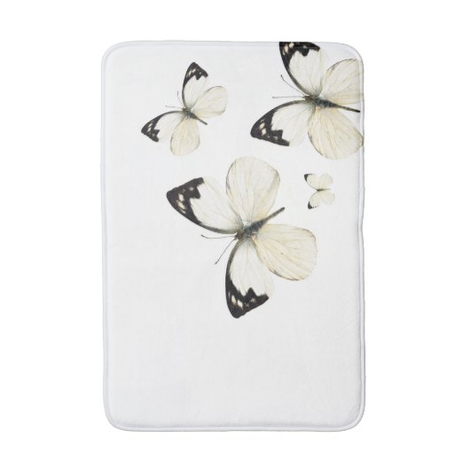 Tapis de bain de Flutterby albinos (Devant (Vertical))