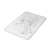 tapis de bain de grenouille (Angle)