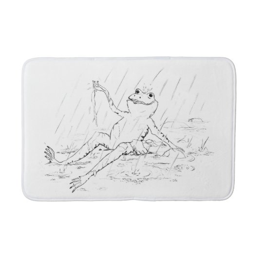 tapis de bain de grenouille (Devant)