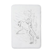 tapis de bain de grenouille (Devant (Vertical))