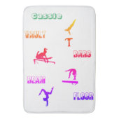 Tapis de bain de gymnastique (devant Vertical)
