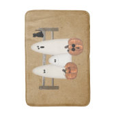 Tapis de bain de Halloween de fantômes de pays (Devant (Vertical))
