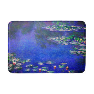 Tapis De Bain De jolies nénuphars vintage par Claude Monet