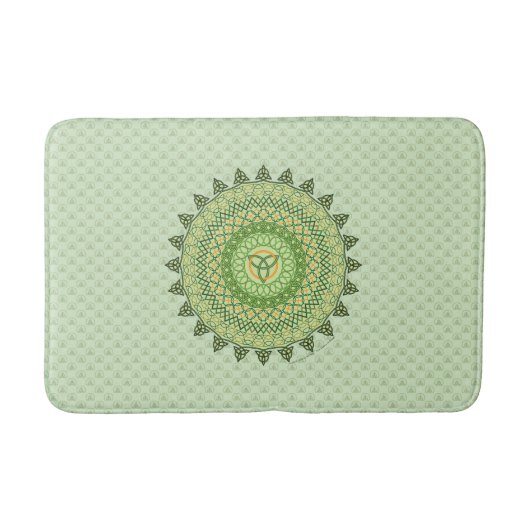 Tapis de bain de jour de St Patty celtique (Devant)