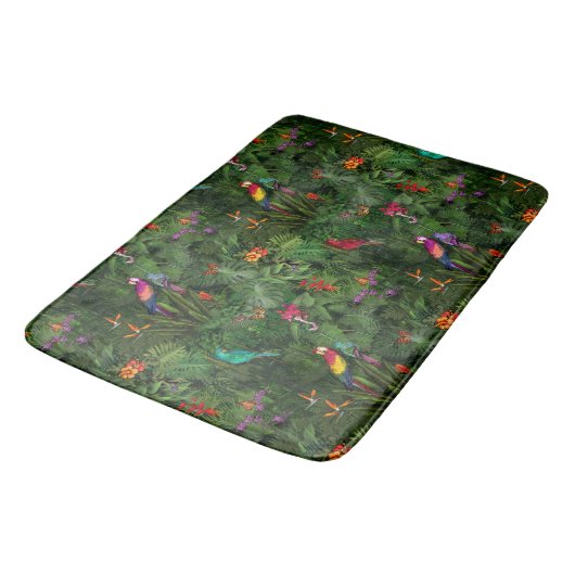 Tapis de bain de jungle (Angle)