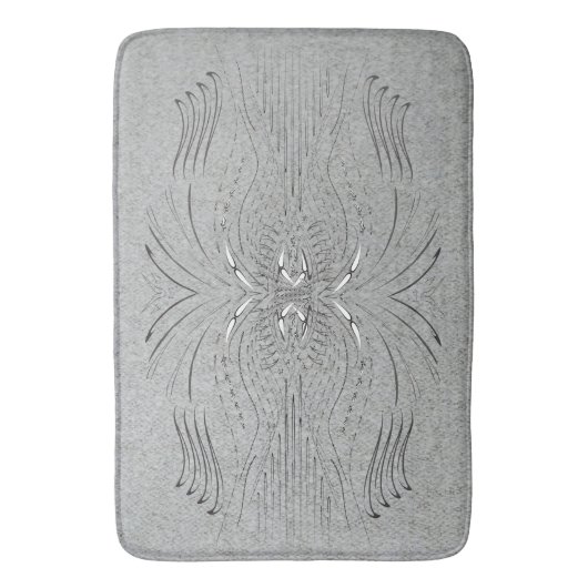 Tapis de bain de la famille personnalisée - Person (devant Vertical)