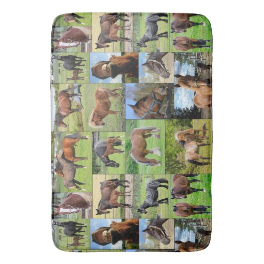 Tapis de bain de l'amant de cheval (devant Vertical)