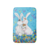 Tapis de bain de lapin cadeau (Devant (Vertical))