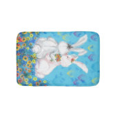 Tapis de bain de lapin cadeau (Devant)
