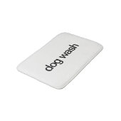 Tapis de bain de lavage de chien (Angle)