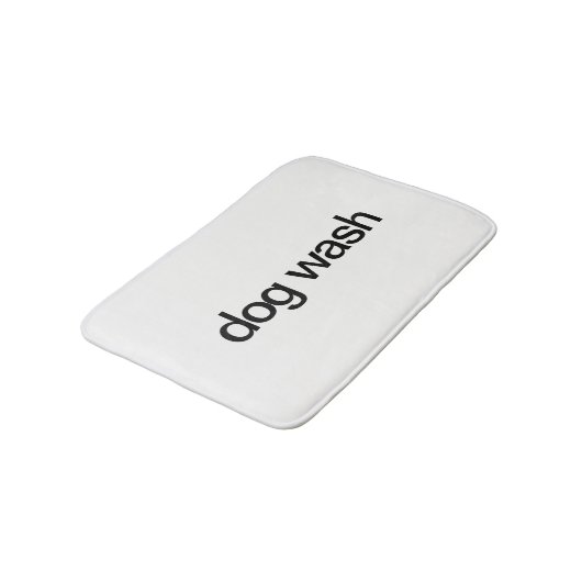 Tapis de bain de lavage de chien (Angle)
