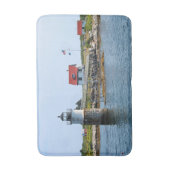 Tapis de bain de l'île Ram Island Lighthouse, Main (Devant (Vertical))