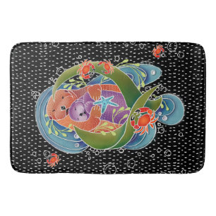 Tapis de bain de loutres de mer de BINDI - 3