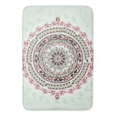 Tapis de bain de mandala de gemme de jardin (devant Vertical)