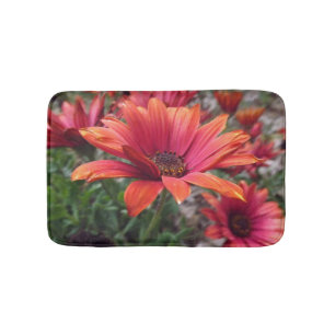 Tapis de bain de marguerites africaines