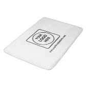 Tapis de bain de marque avec logo d'entreprise et (Angle)