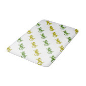 Tapis De Bain De mignons petits lézards (Angle)