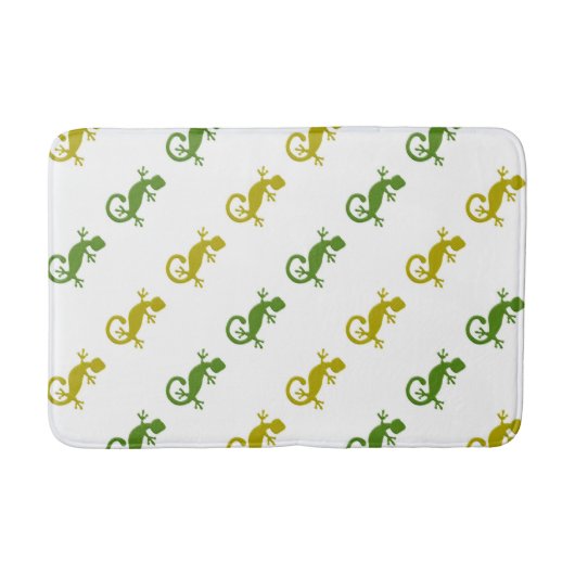 Tapis De Bain De mignons petits lézards (Devant)