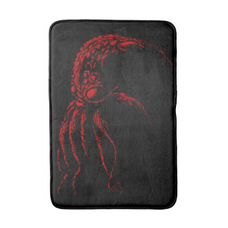 Tapis de bain de milieu de croquis de Cthulhu