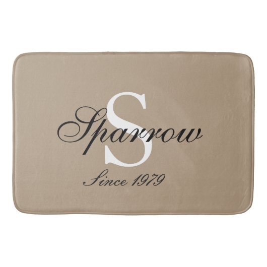 Tapis de bain de Mongram (Devant)